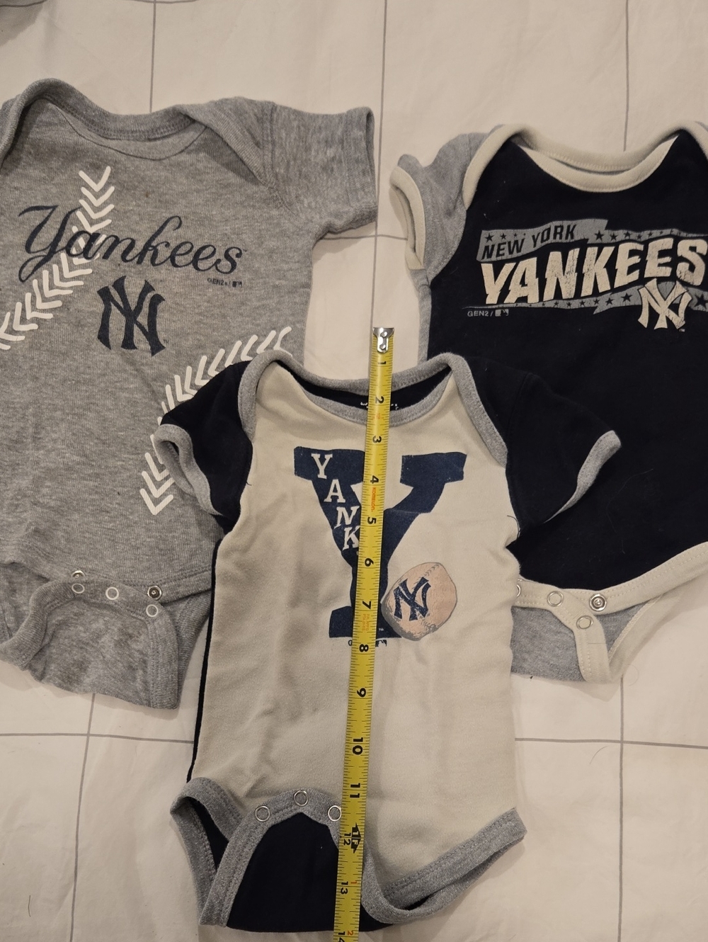 Bundle Of Yankees Onesies